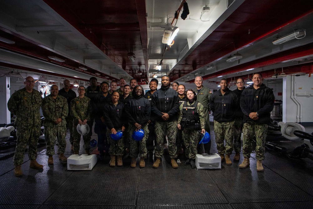 Stennins presents Warfighter of the week