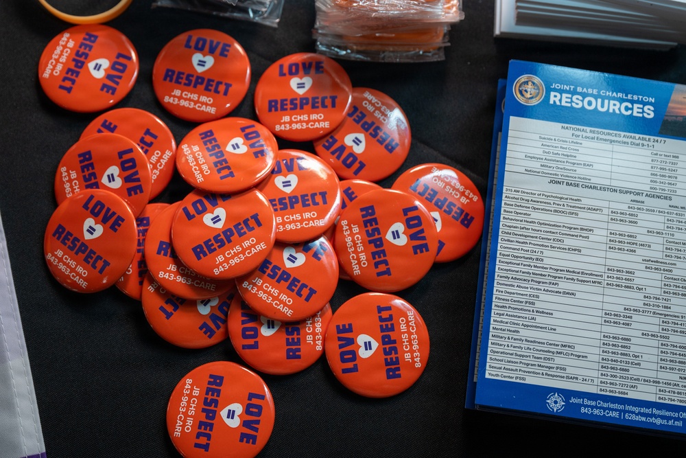 Integrated Resilience Office promotes Teen Dating Violence Awareness at Joint Base Charleston