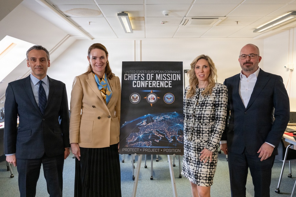 EUCOM Hosts U.S. Ambassadors in Europe for their Annual Chiefs of Mission Conference