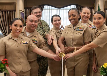 NAS Sigonella Galley celebrates Navy Supply Corps birthday