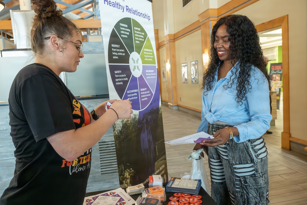 Integrated Resilience Office promotes Teen Dating Violence Awareness at Joint Base Charleston
