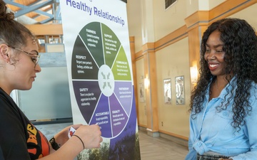 Integrated Resilience Office promotes Teen Dating Violence Awareness at Joint Base Charleston