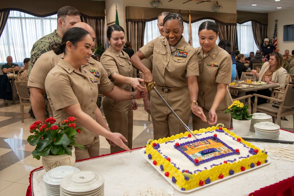 NAS Sigonella Galley celebrates Navy Supply Corps birthday