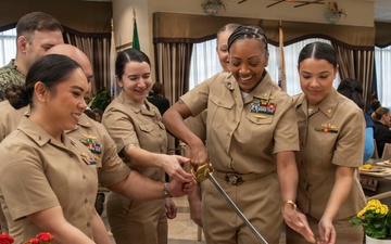 NAS Sigonella Galley celebrates Navy Supply Corps birthday