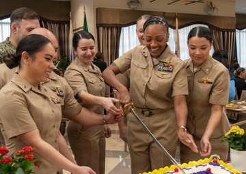 NAS Sigonella Galley celebrates Navy Supply Corps birthday