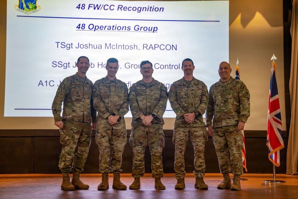 RAF Lakenheath celebrates Wing Quarterly Awards