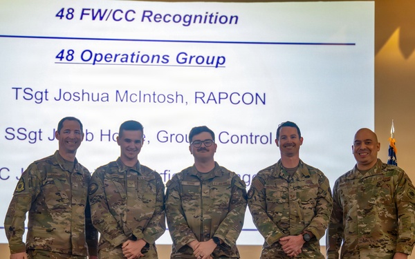 RAF Lakenheath celebrates Wing Quarterly Awards