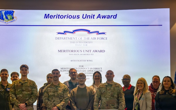 RAF Lakenheath celebrates Wing Quarterly Awards