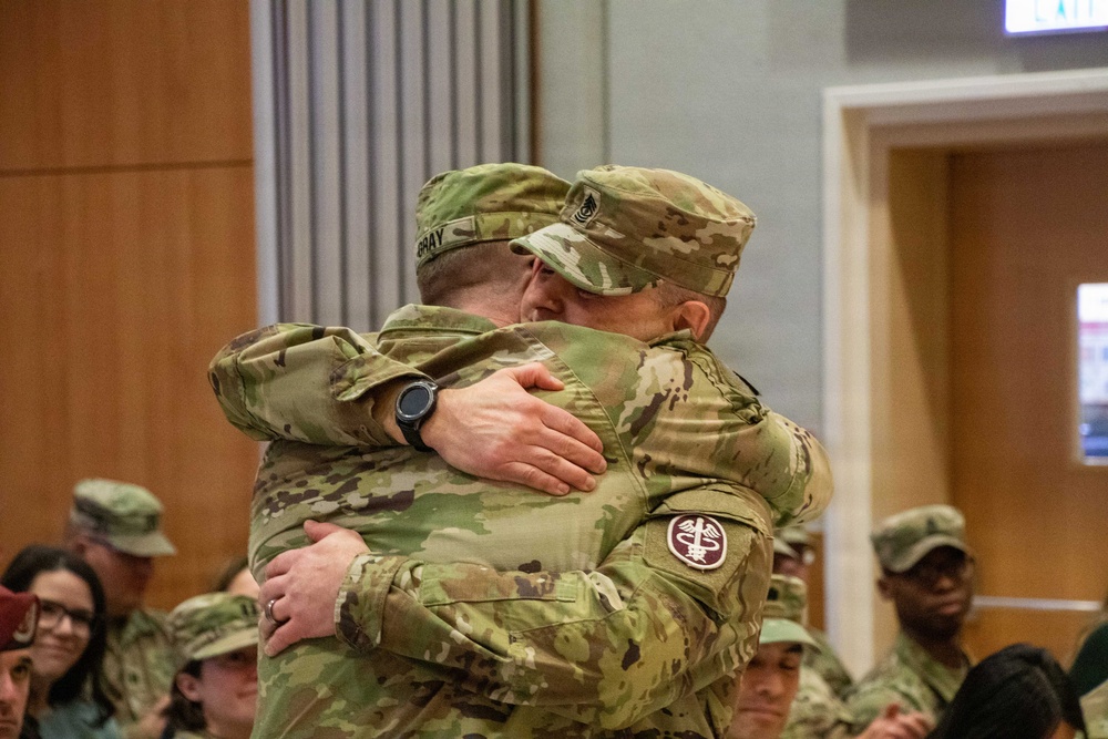 MRB Company Change of Command and Change of Responsibility