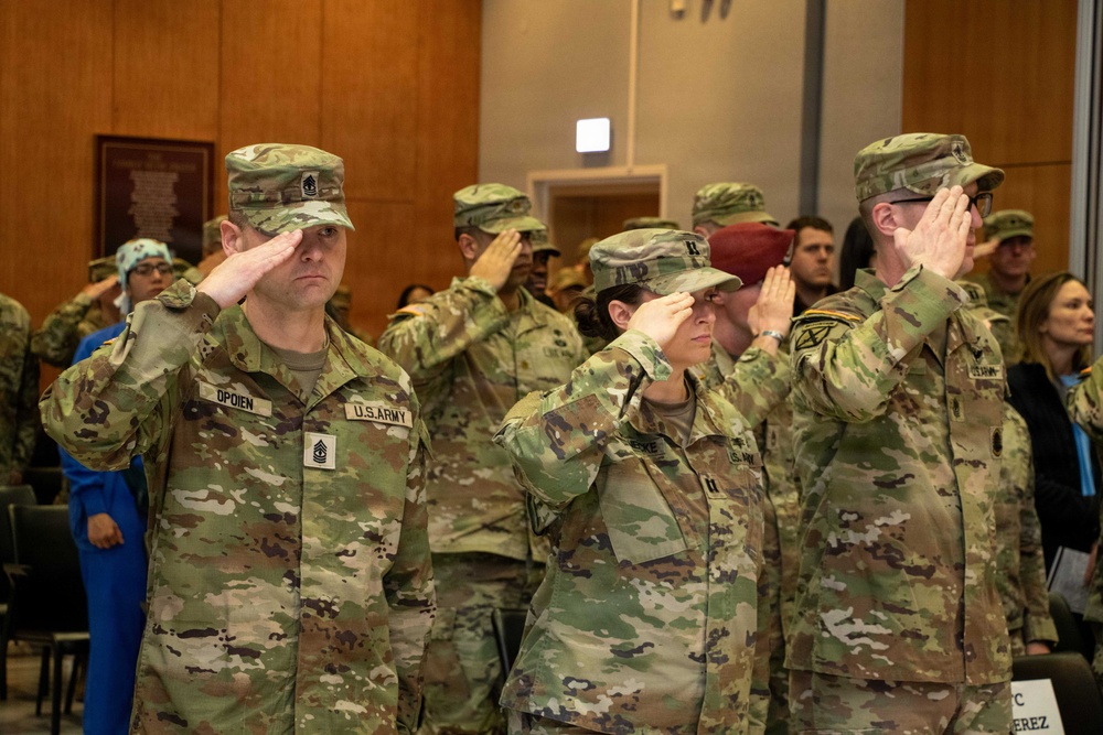 MRB Company Change of Command and Change of Responsibility