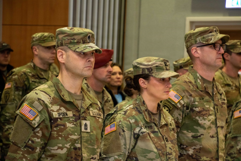 MRB Company Change of Command and Change of Responsibility