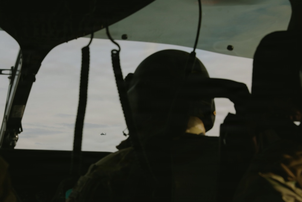 U.S. Army Apache Helicopter Provides Combat Air Support During Combined Resolve 26-05 at JMRC in Hohenfels, Germany