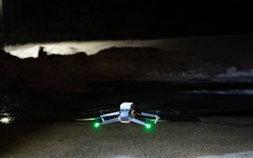 Service members and Counter Unmanned Aerial Surveillance vendors conduct test runs on different drone types