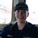 CGC Sturgeon Bay crew member poses for portrait following icebreaking operations