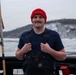 CGC Sturgeon Bay crew member poses for portrait following icebreaking operations