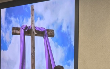 Naval Support Activity Washington Conducts Ash Wednesday Service