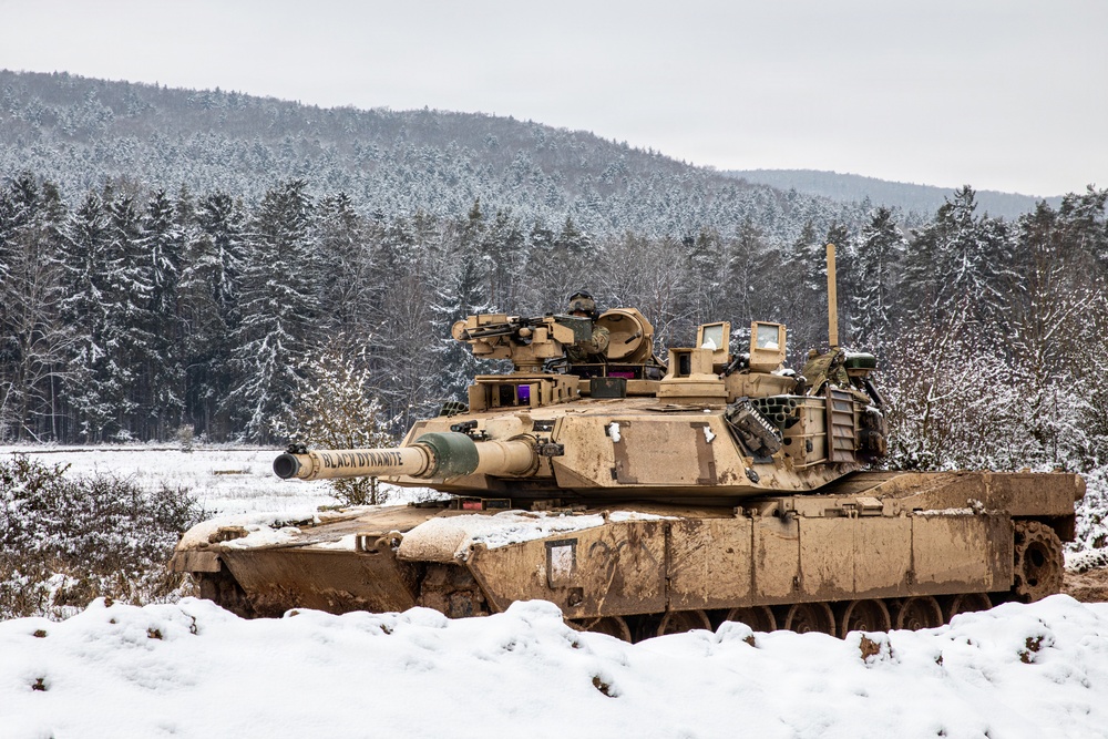 U.S. Army Armored Units Train for Large-Scale Combat Operations During Combined Resolve 26-05