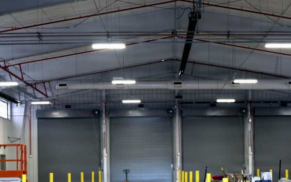 Work continues on commercial vehicle inspection facility at Tinker Air Force Base