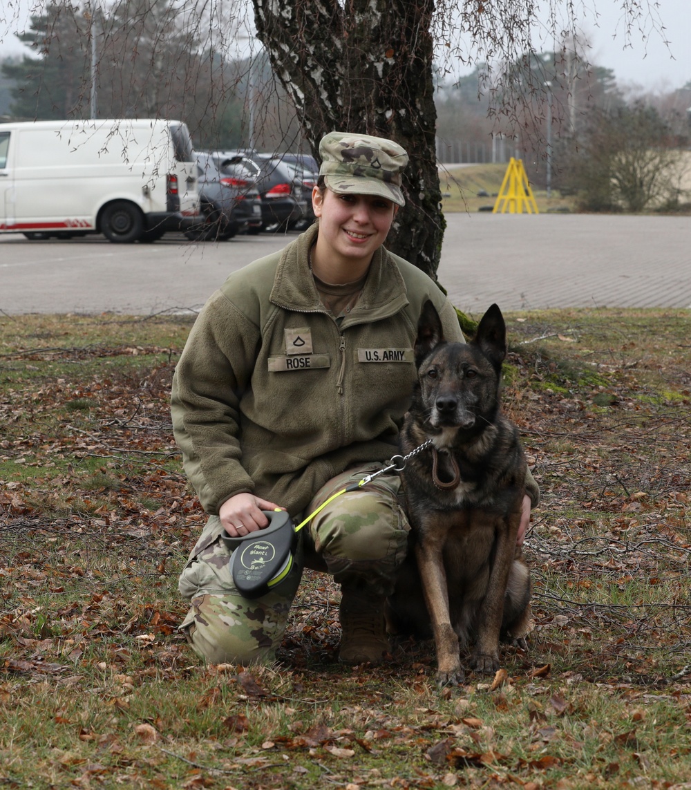 100th Military Working Dog Detachment Training