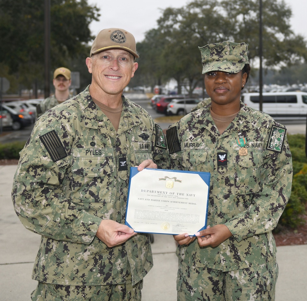 Awards Ceremony at Naval Hospital Jacksonville – Feb. 20, 2026