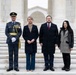 U.K. Foreign Secretary Yvette Cooper Visits Arlington National Cemetery