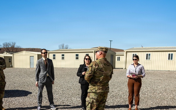 Congressional Staff Delegation Visits Joint Counter–Small UAS University at Fort Sill