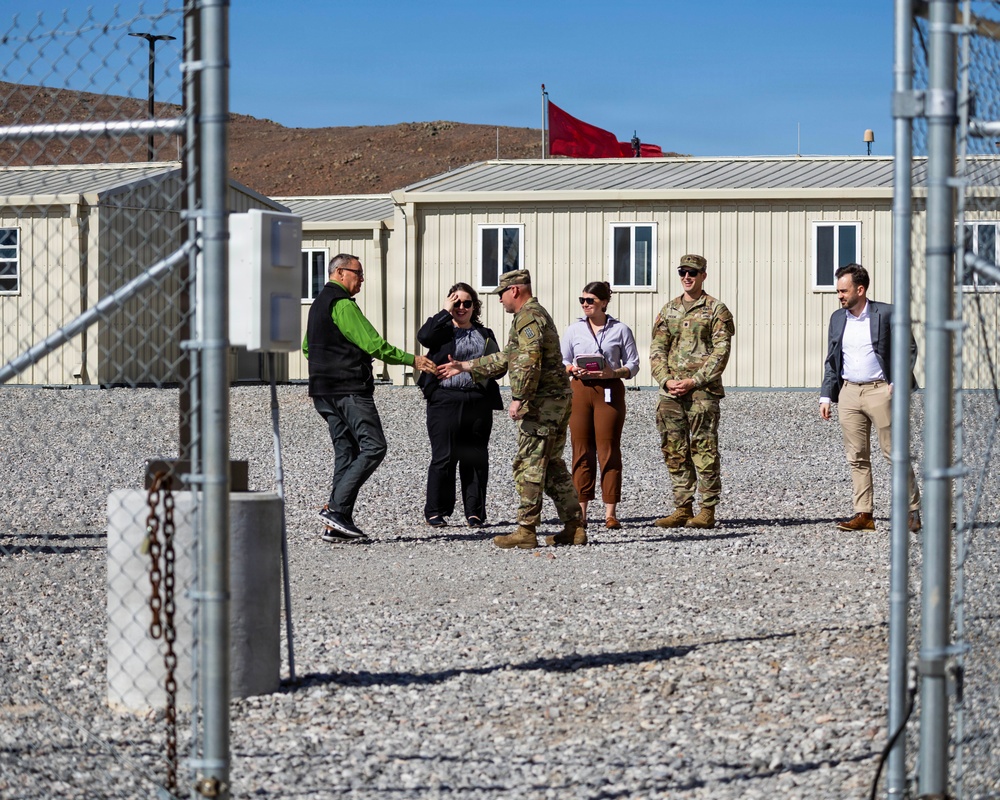 Congressional Staff Delegation Visits Joint Counter–Small UAS University at Fort Sill