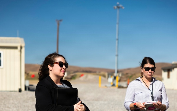 Congressional Staff Delegation Visits Joint Counter–Small UAS University at Fort Sill