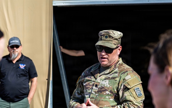 Congressional Staff Delegation Visits Joint Counter–Small UAS University at Fort Sill