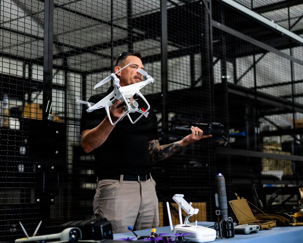 Congressional Staff Delegation Visits Joint Counter–Small UAS University at Fort Sill