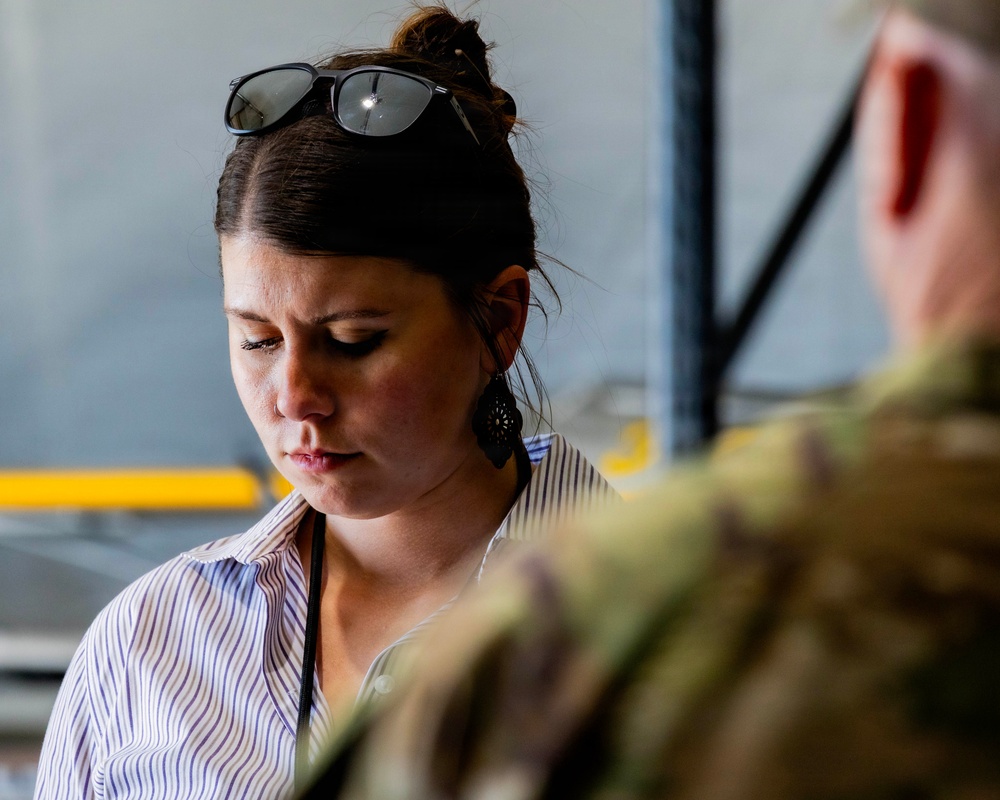 Congressional Staff Delegation Visits Joint Counter–Small UAS University at Fort Sill