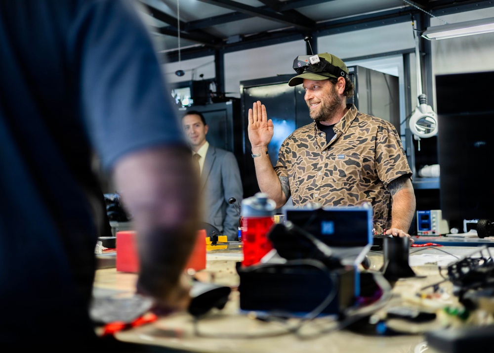 Congressional Staff Delegation Visits Joint Counter–Small UAS University at Fort Sill