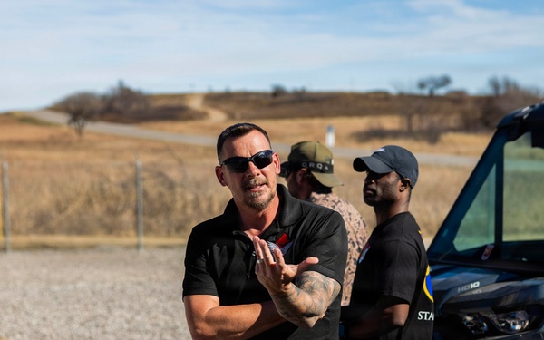 Congressional Staff Delegation Visits Joint Counter–Small UAS University at Fort Sill