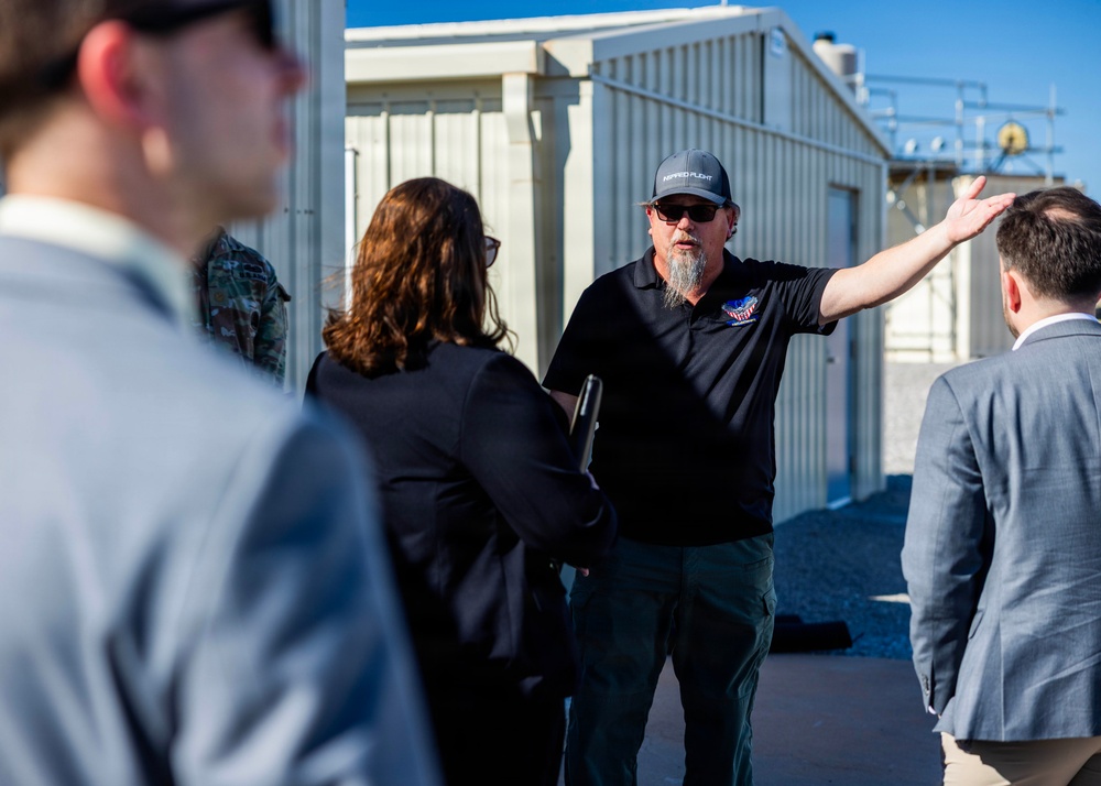 Congressional Staff Delegation Visits Joint Counter–Small UAS University at Fort Sill