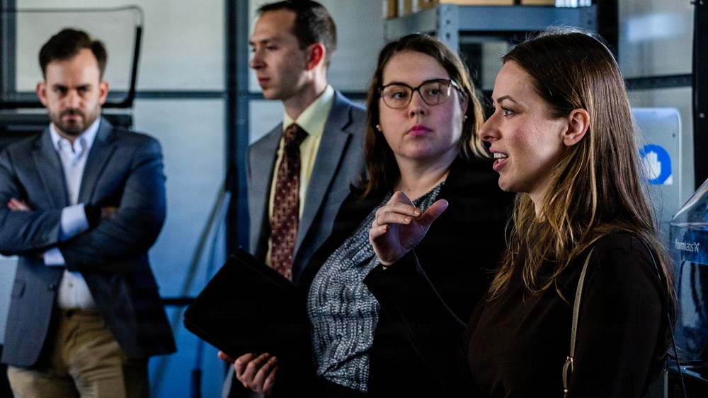 Congressional Staff Delegation Visits Joint Counter–Small UAS University at Fort Sill