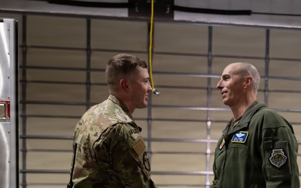 15th Air Force leadership visits Mountain Home AFB
