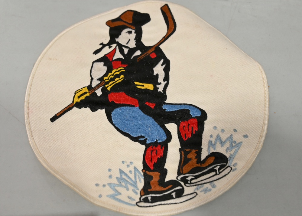 Founding 104th Hockey Player Makes Return Visit to Team