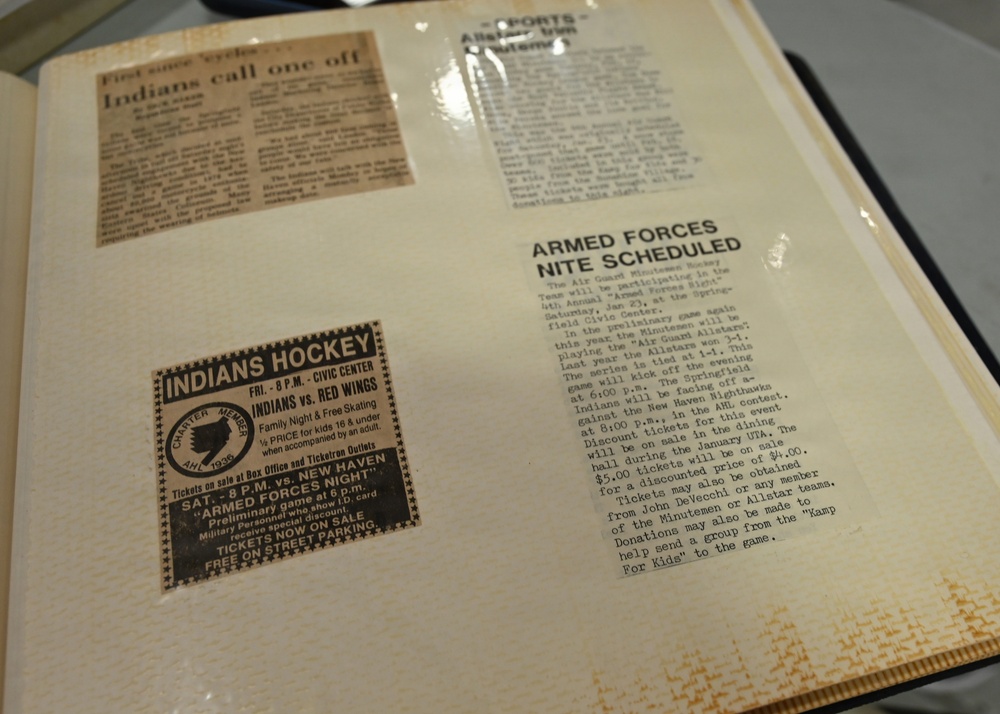 Founding 104th Hockey Player Makes Return Visit to Team