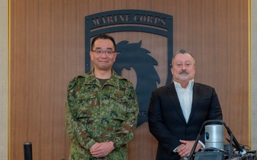 Japanese Ground Self-Defense Force Visits the Marine Corps Warfighting Laboratory
