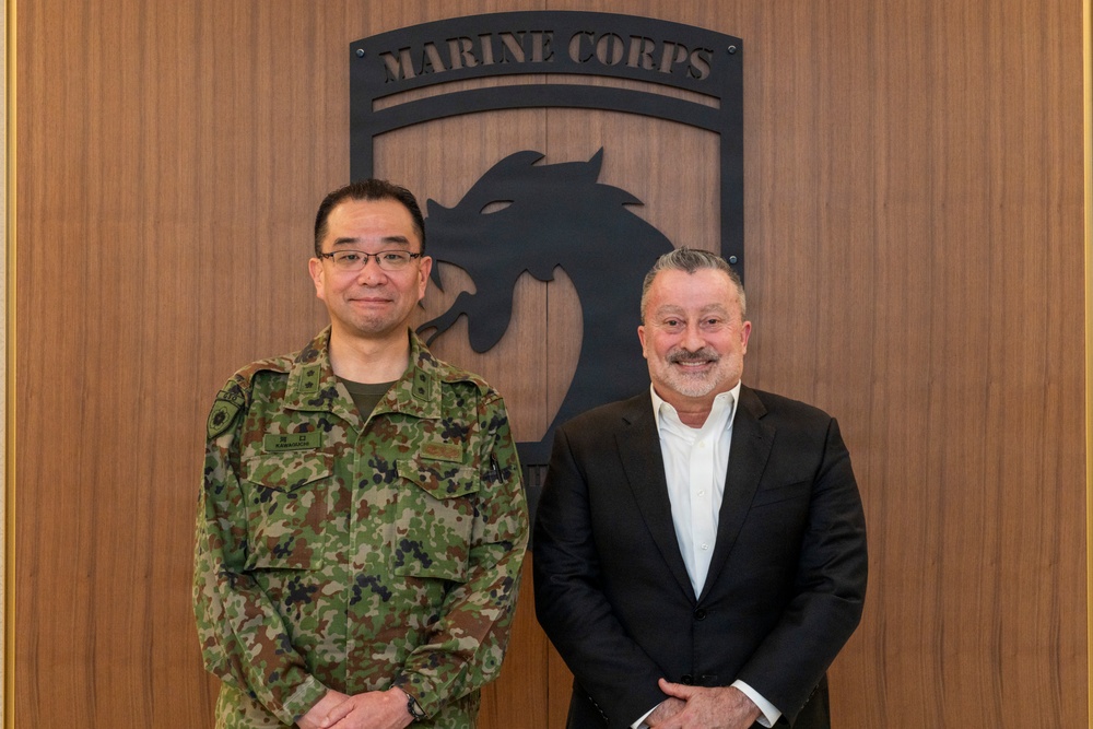 Japanese Ground Self-Defense Force Visits the Marine Corps Warfighting Laboratory