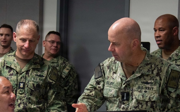 Vice Chief of Naval Operations Visits MyNavy Career Center Human Resources Service Center