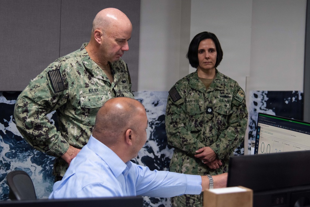 Vice Chief of Naval Operations Visits MyNavy Career Center Human Resources Service Center