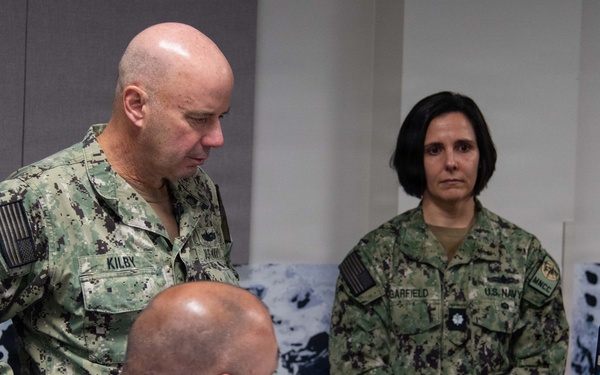 Vice Chief of Naval Operations Visits MyNavy Career Center Human Resources Service Center