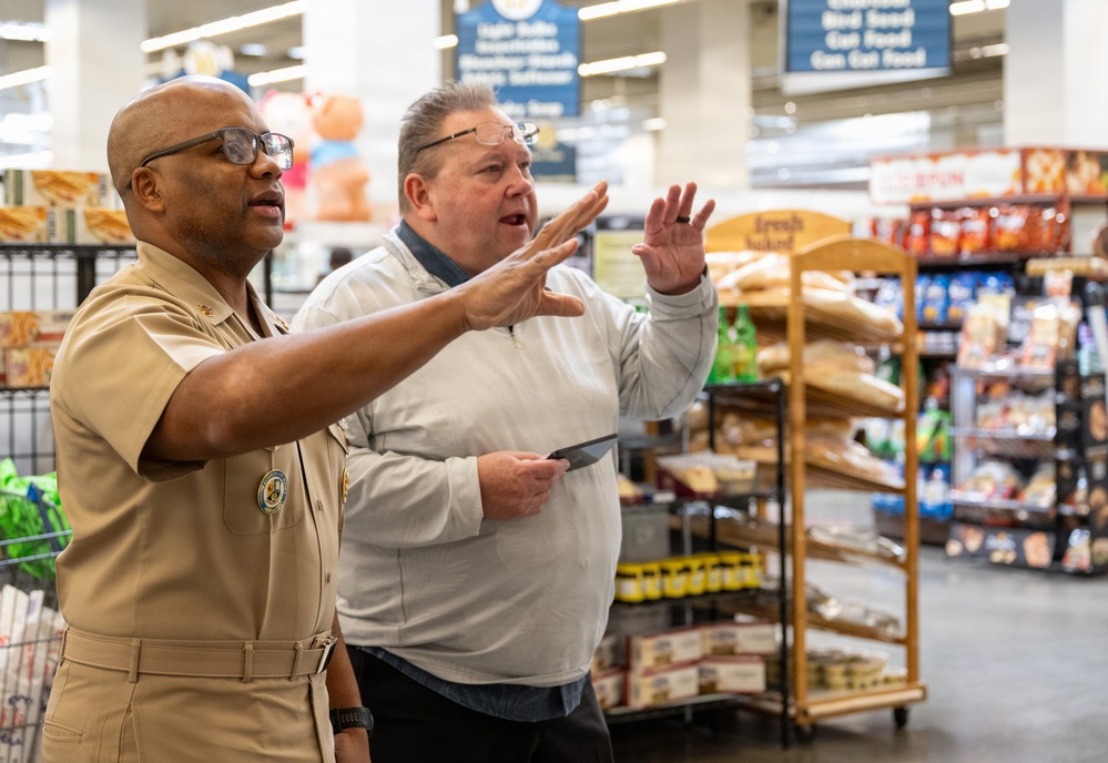 CMDC Rivers visits Naval Base San Diego