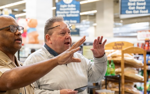 CMDC Rivers visits Naval Base San Diego