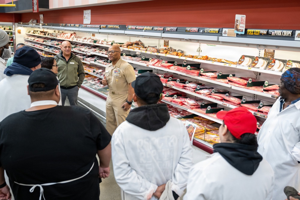 CMDC Rivers visits Naval Base San Diego