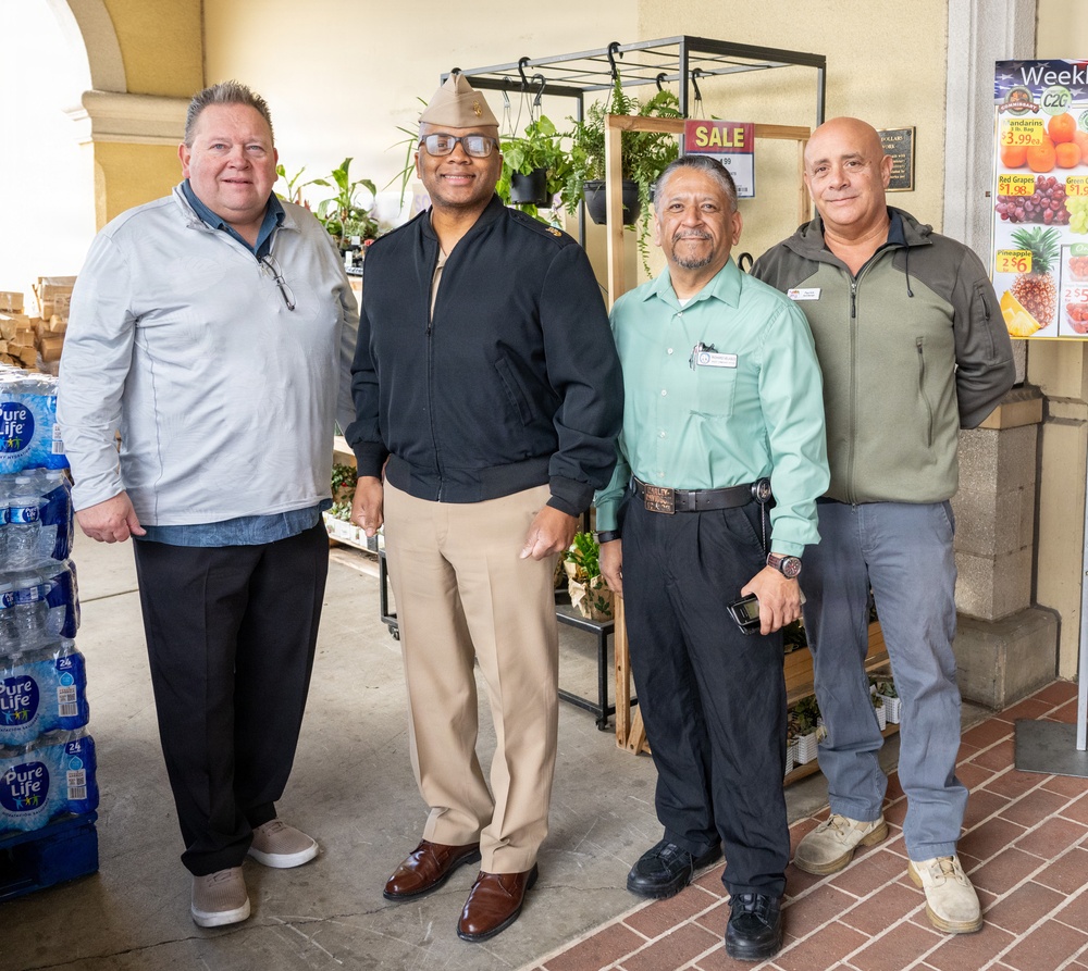 CMDC Rivers visits Naval Base San Diego