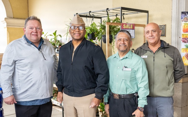 CMDC Rivers visits Naval Base San Diego