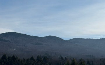 A Snowy Blueberry Lake