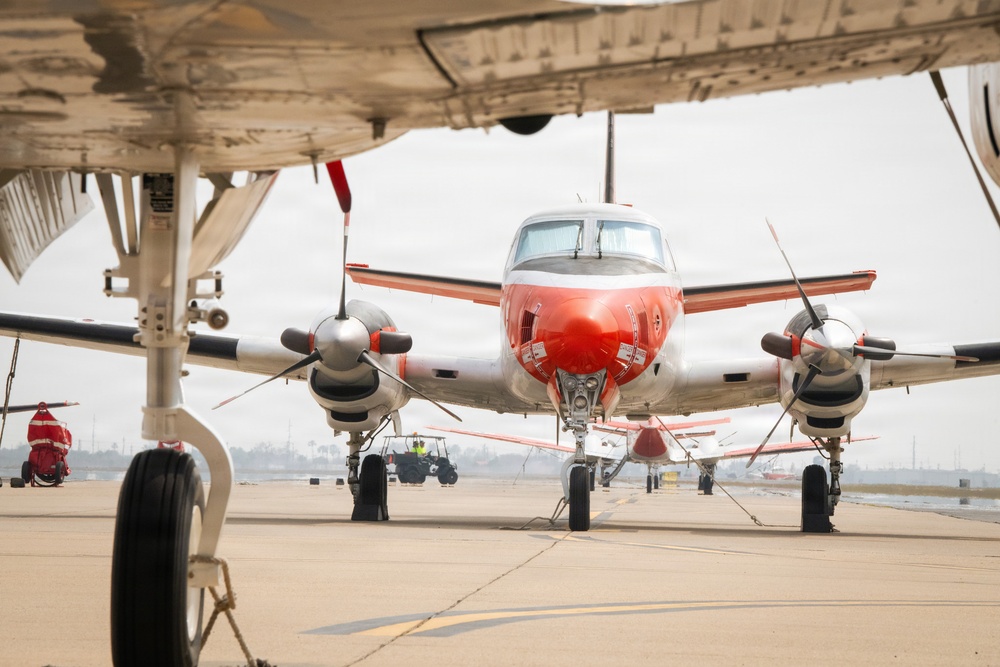 T-44C Pegasus Awaits Flight